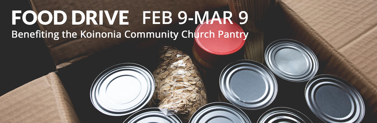 Swansboro Food Drive, February 9-March 9