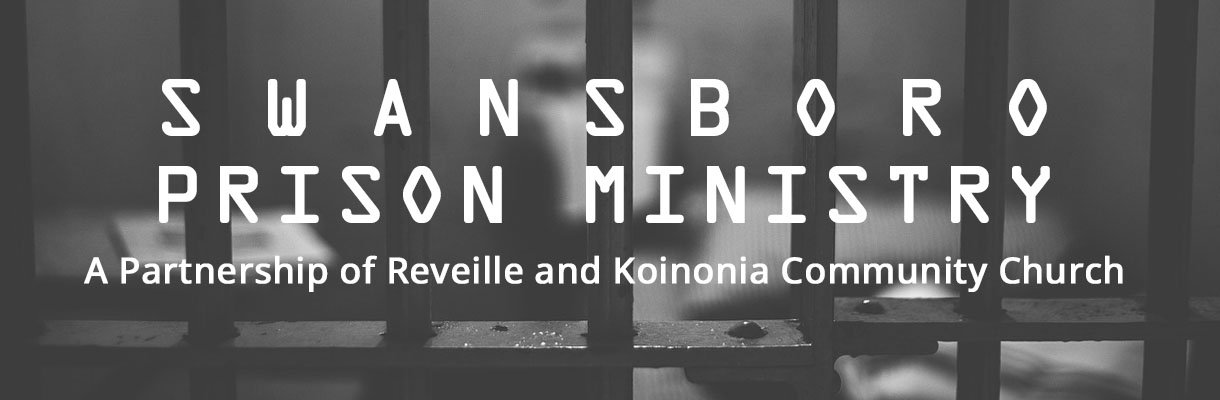 Prison Ministry – webpage banner Swansboro Prison Ministry