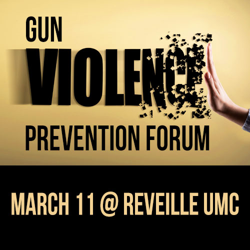 Gun Violence Prevention Forum, March 11